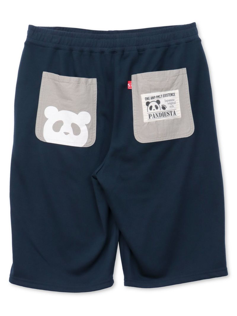 【PANDIESTA JAPAN】ミリタリー切替スウェットショートパンツ