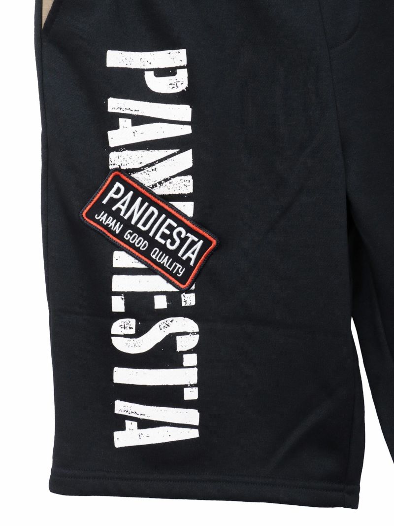 【PANDIESTA JAPAN】ミリタリー切替スウェットショートパンツ