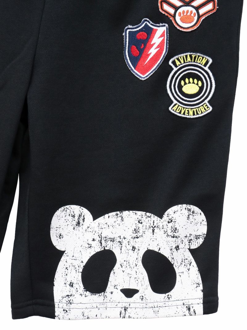 【PANDIESTA JAPAN】ミリタリー切替スウェットショートパンツ