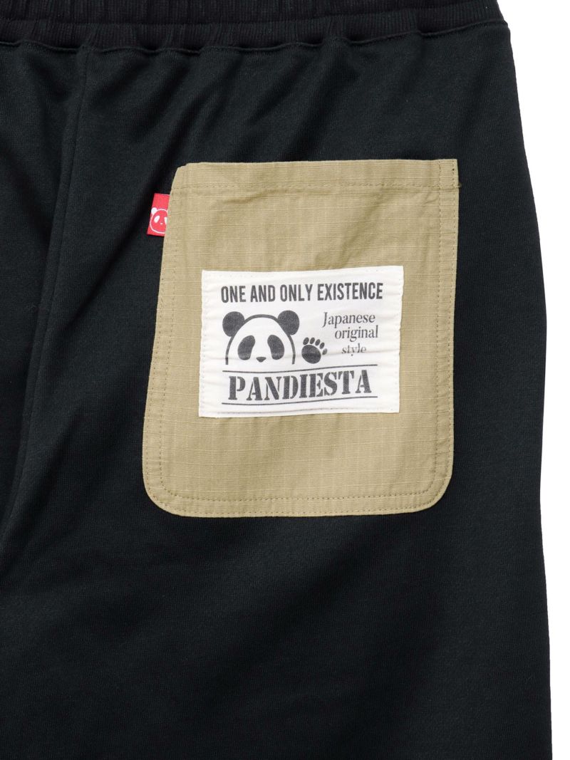 【PANDIESTA JAPAN】ミリタリー切替スウェットショートパンツ
