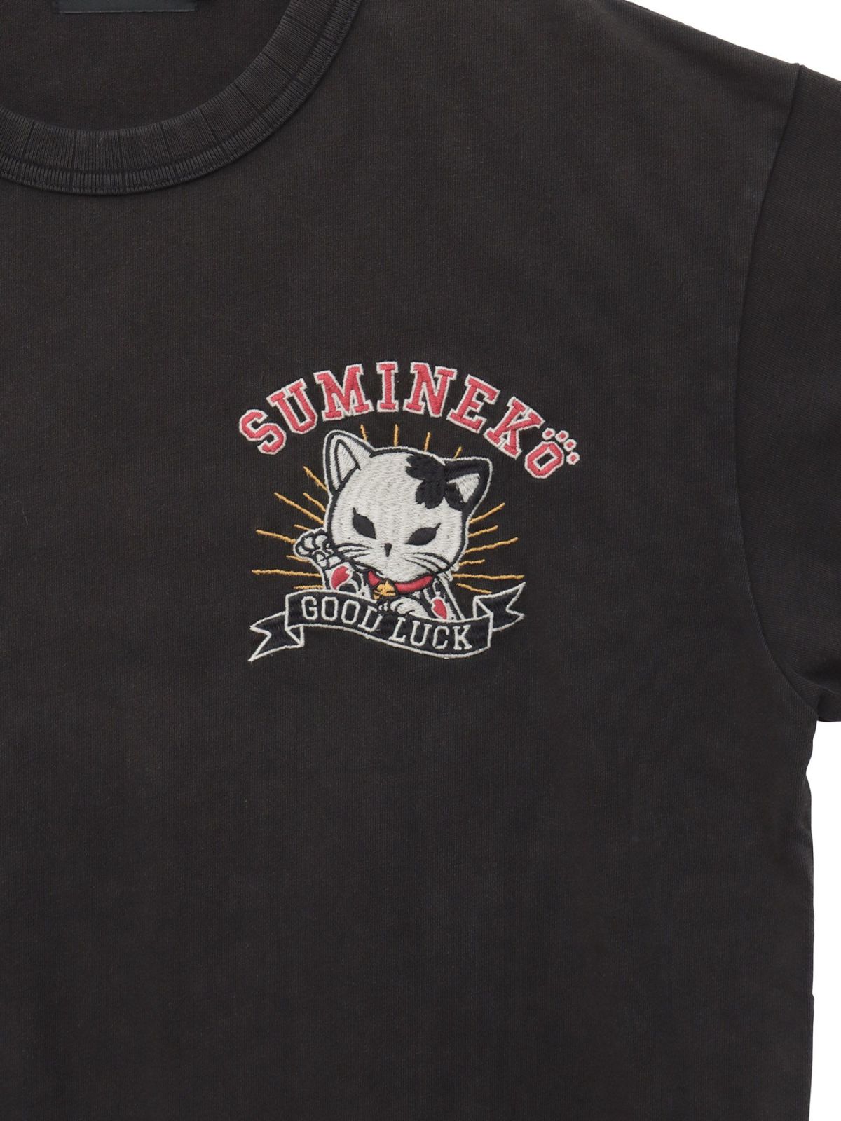 【SUMINEKO】“招きスミネコ”総刺繍Tシャツ