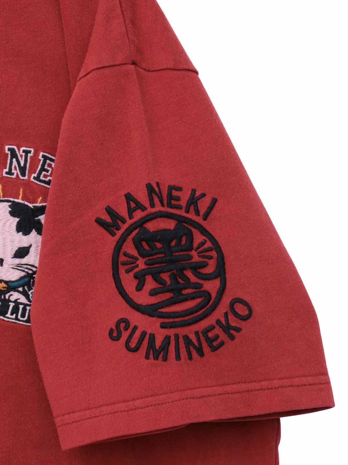 【SUMINEKO】“招きスミネコ”総刺繍Tシャツ