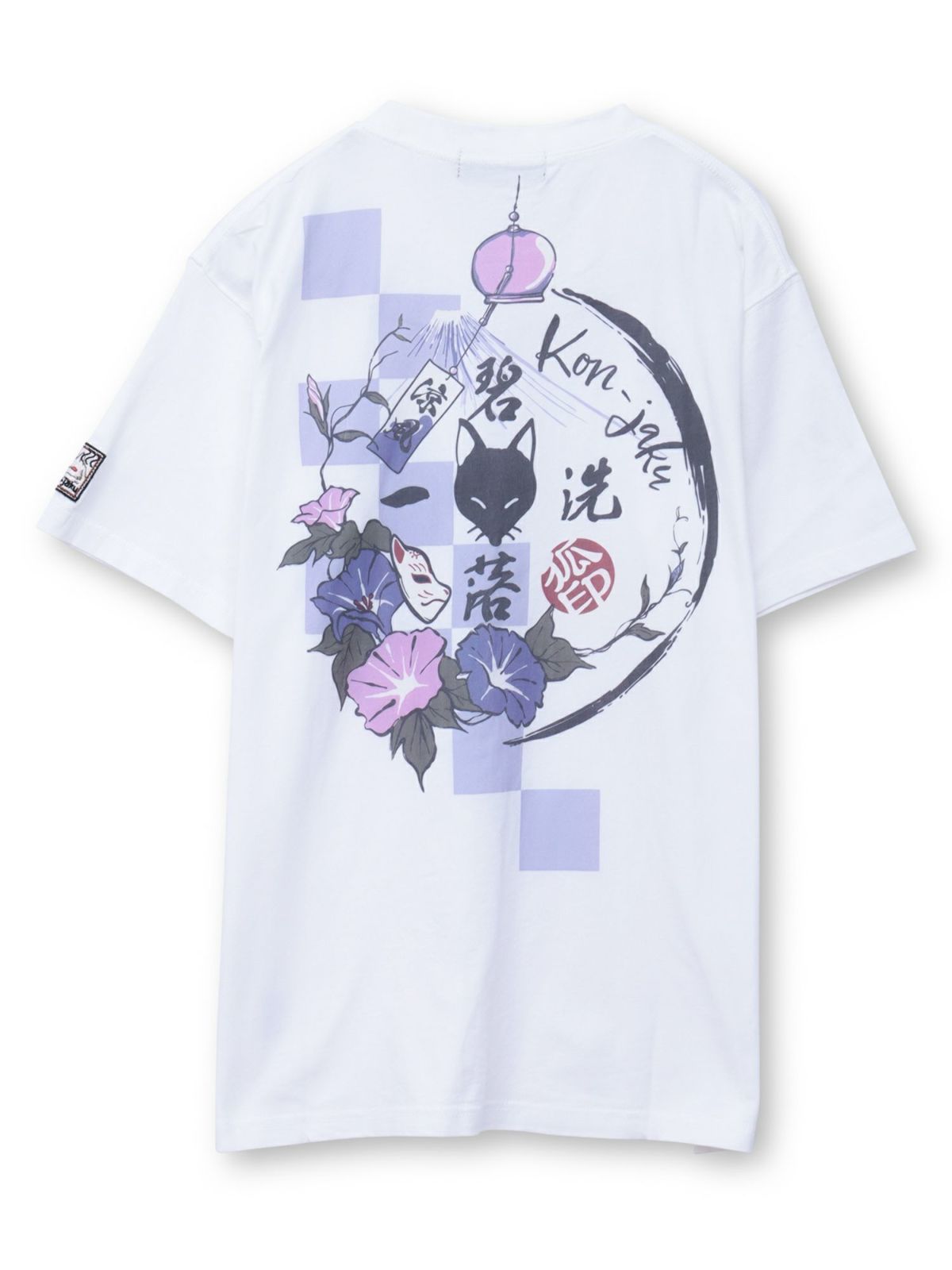 【今昔 -KON-JAKU-】“碧落一洗”刺繍入りTシャツ