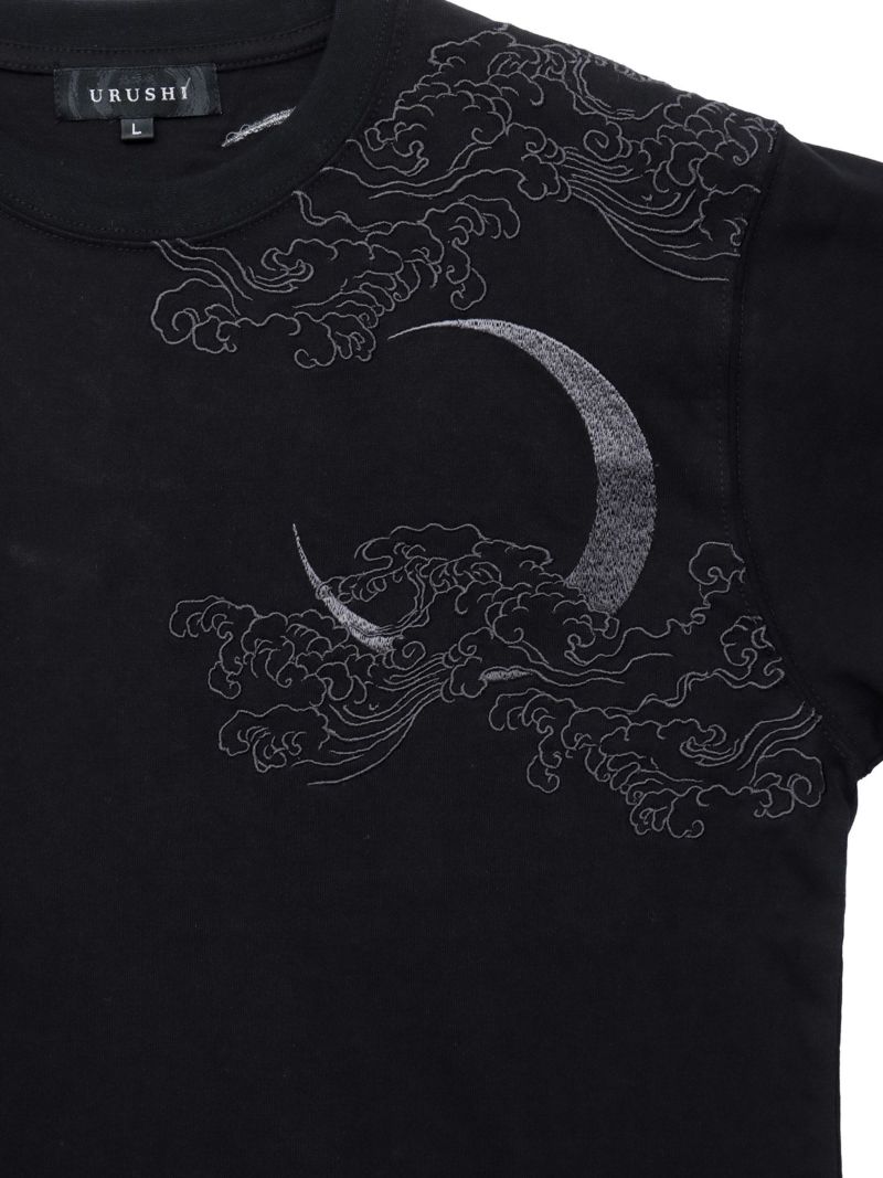 【絡繰魂・漆】“漆の龍”総刺繍Tシャツ