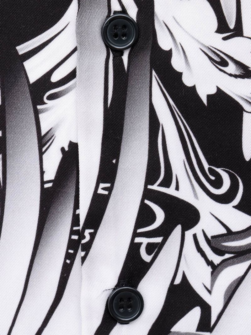 【絡繰魂】“鳳凰”総柄プリントアロハシャツ