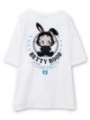 【BETTY BOOP】“黒うさぎベイビーベティ”刺繍入りTシャツ〔別注〕