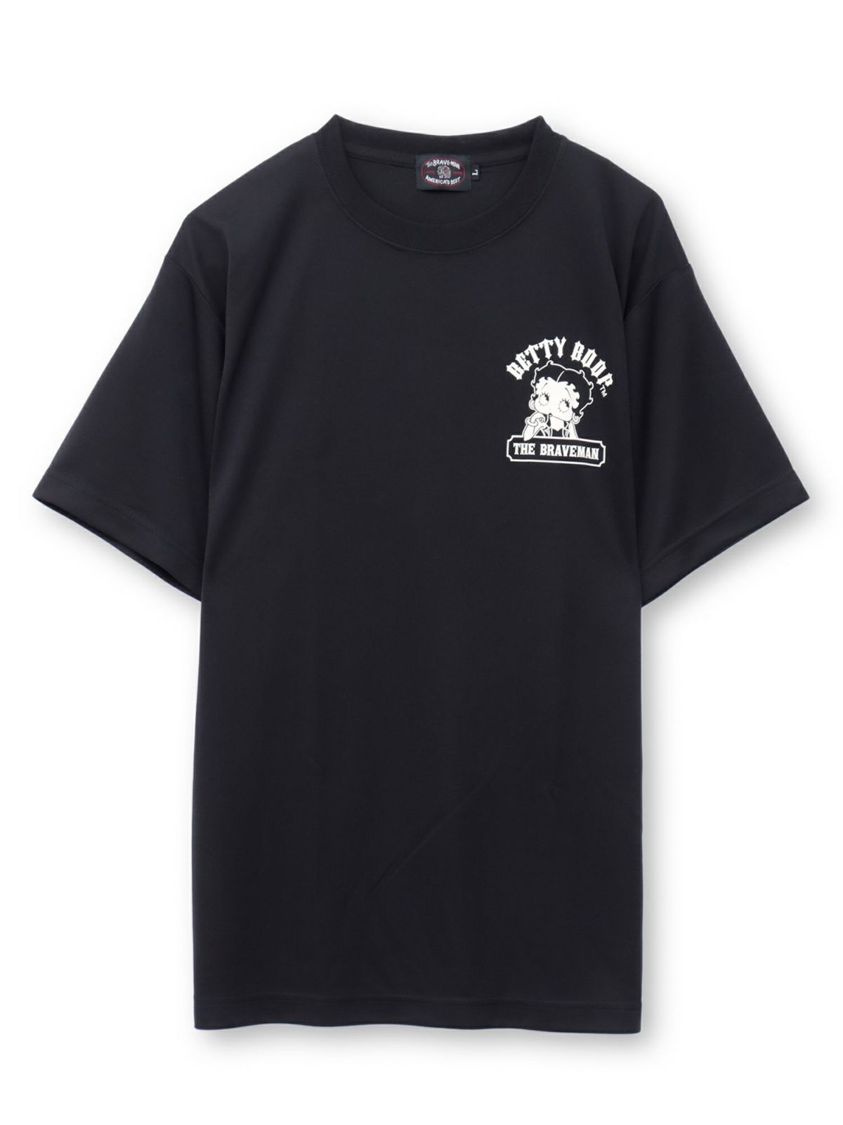 【The BRAVE-MAN×BETTY BOOP】“バイクベティ”DRY素材Tシャツ