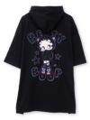 【BETTY BOOP】“サイバーベティ”BIGシルエット半袖TEEパーカー〔別注〕