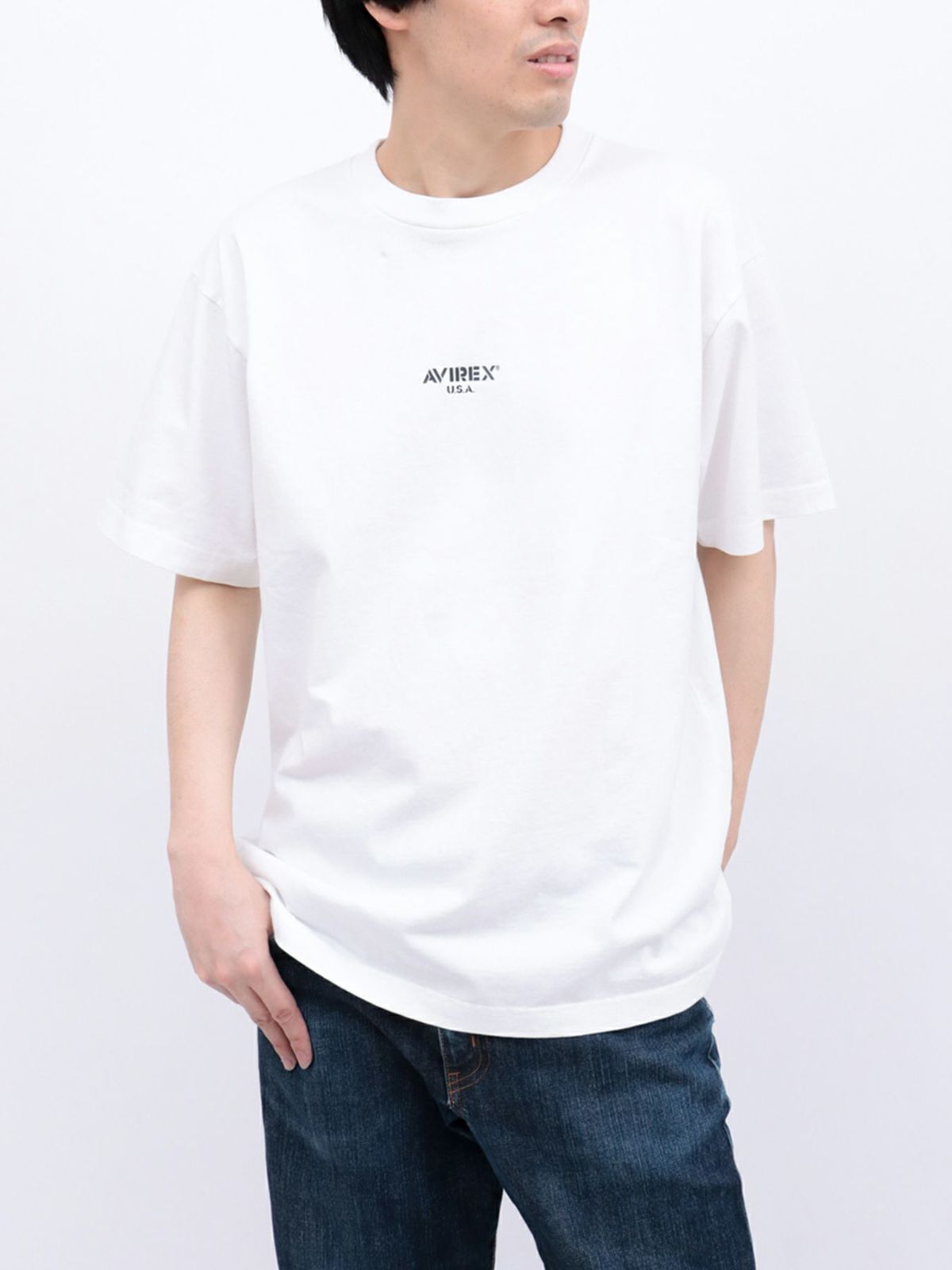 【AVIREX】“1954 USAFA MIL Academy”T-SHIRT
