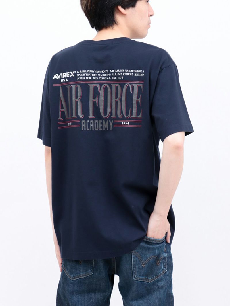 【AVIREX】“1954 USAFA MIL Academy”T-SHIRT