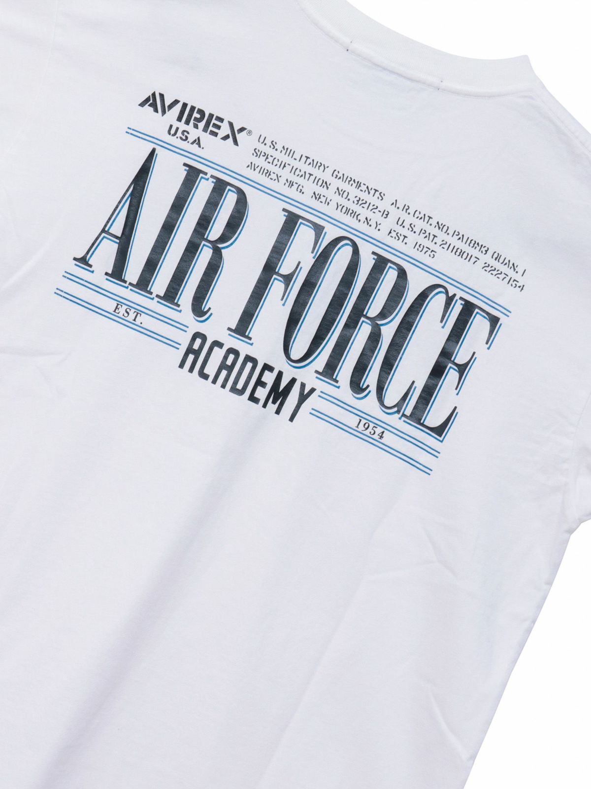【AVIREX】“1954 USAFA MIL Academy”T-SHIRT