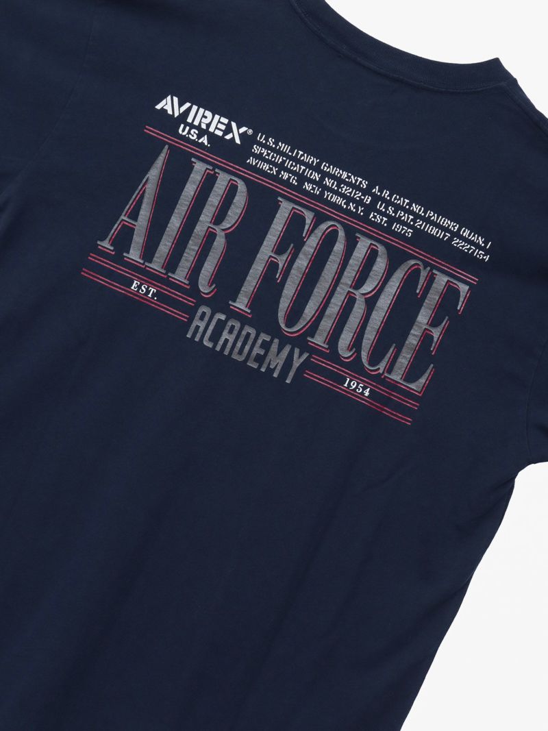 【AVIREX】“1954 USAFA MIL Academy”T-SHIRT