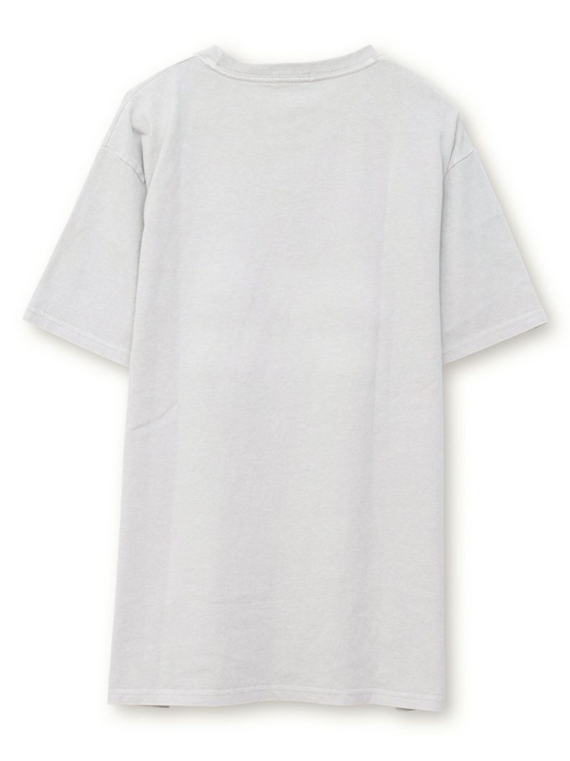 【moz】エルクプリント製品染めTシャツ