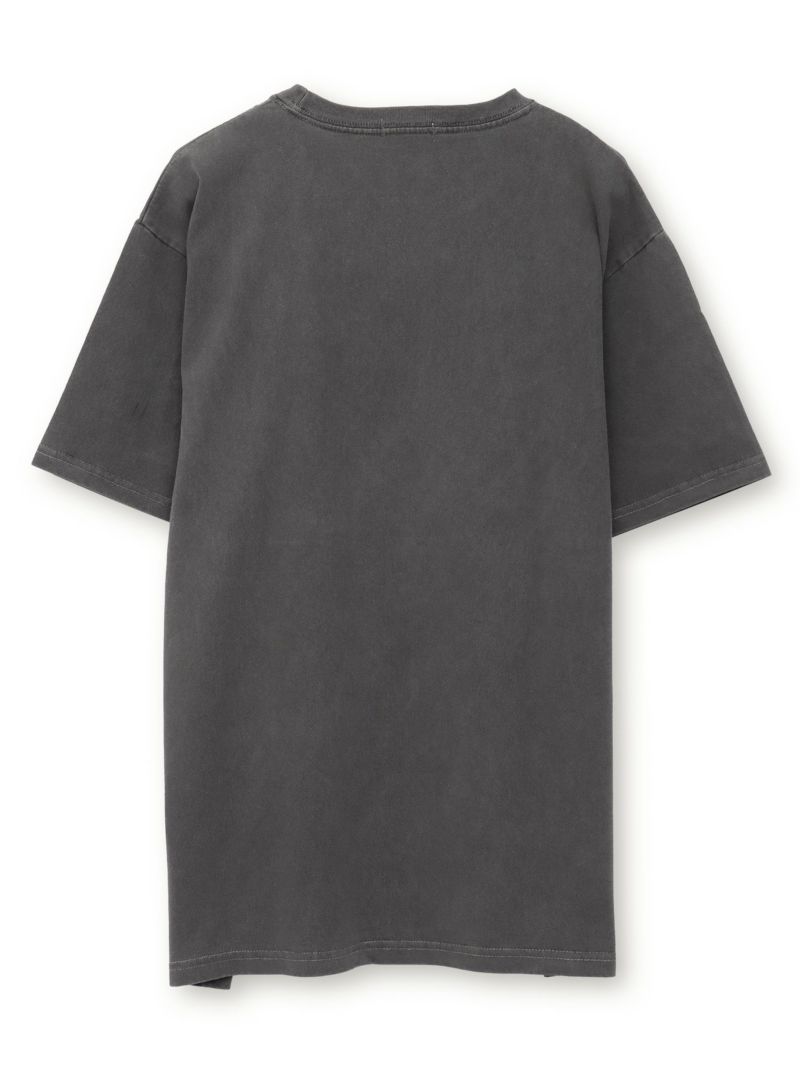 【moz】エルクプリント製品染めTシャツ