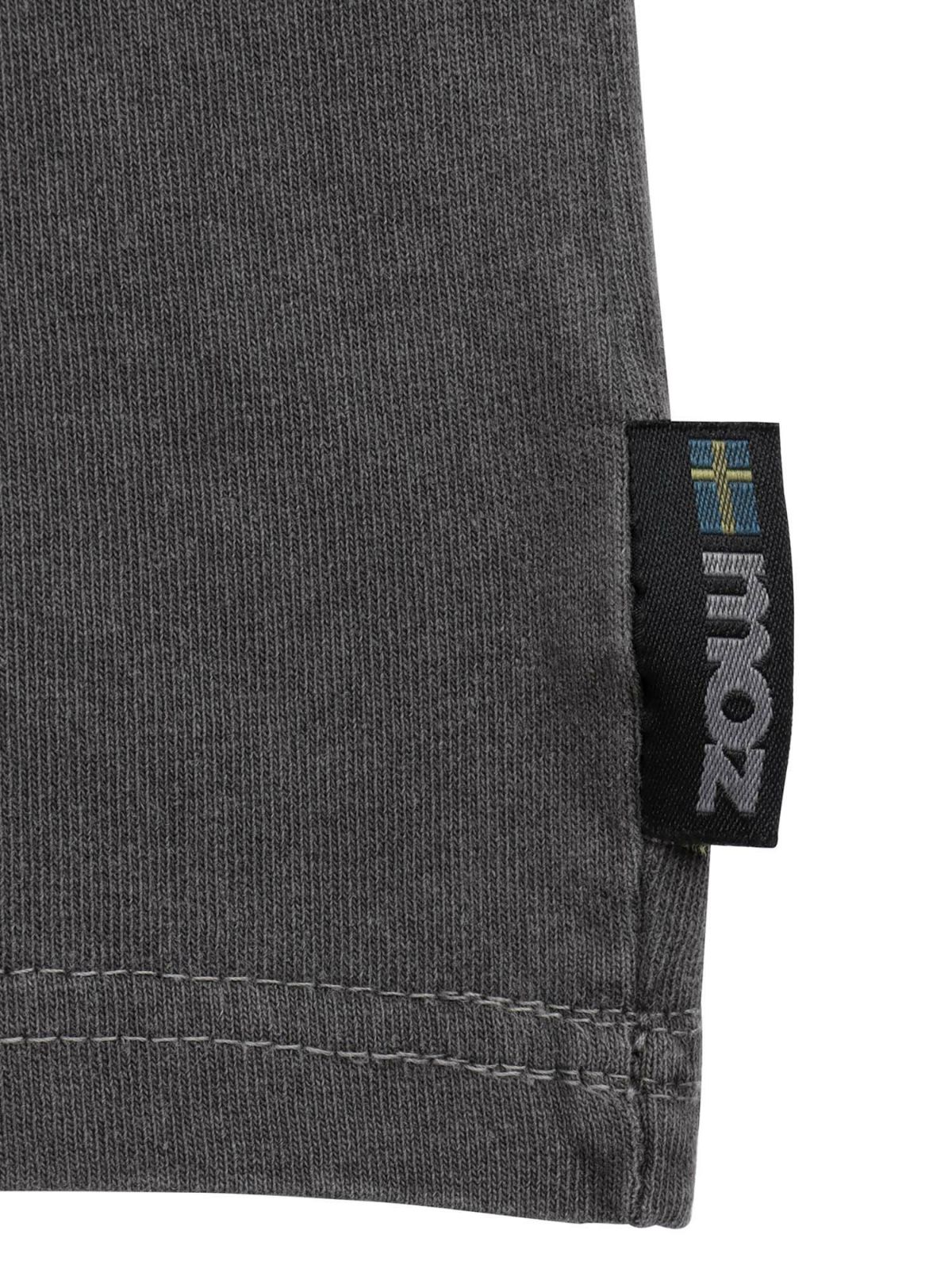 【moz】エルクプリント製品染めTシャツ