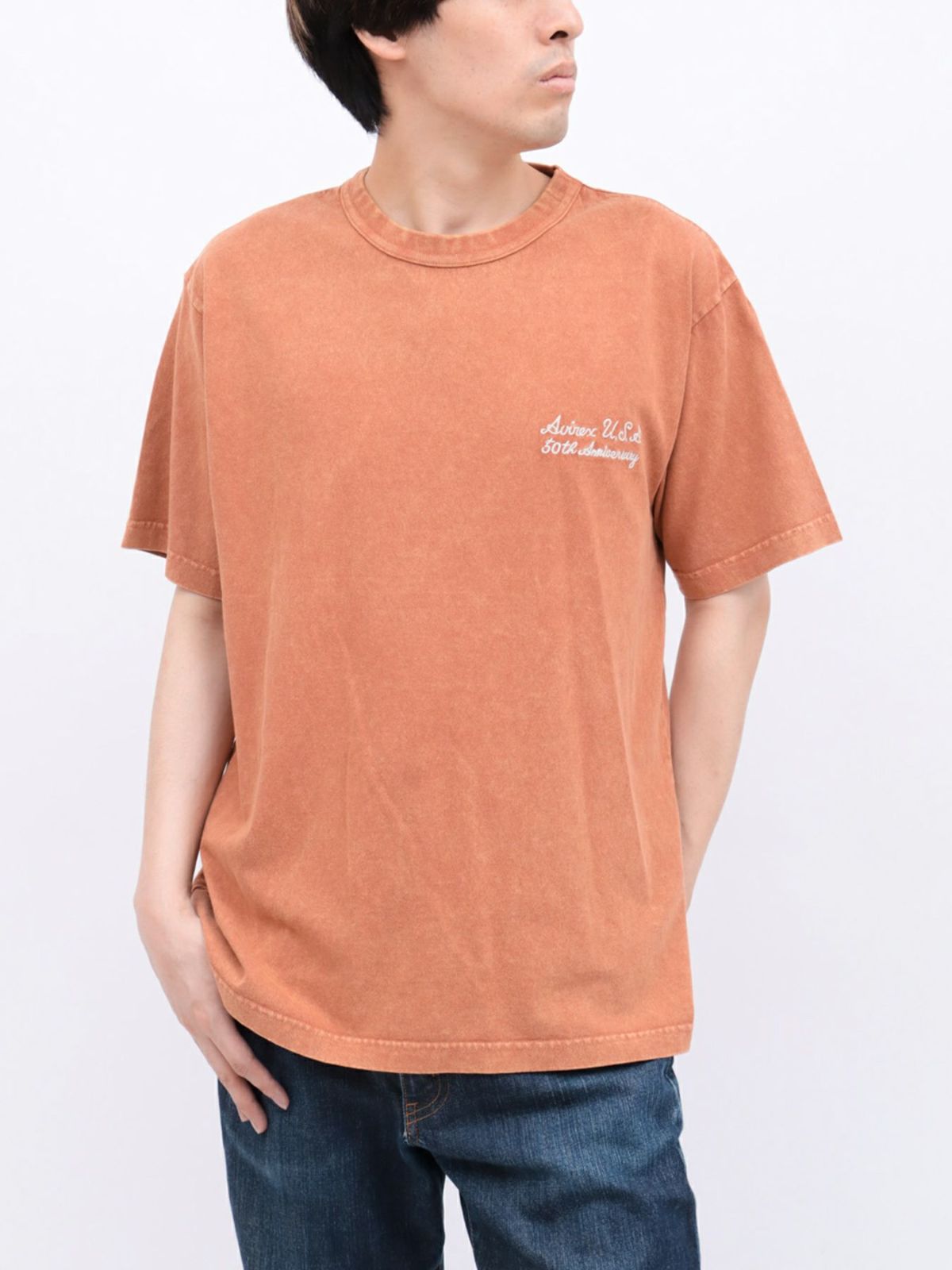 【AVIREX】HALF-CENTURY ANNIVERSARY T-SHIRT