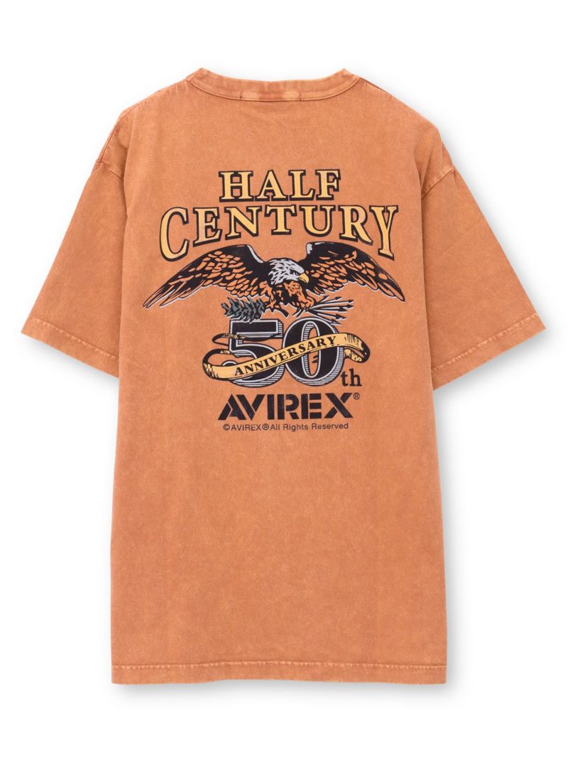 【AVIREX】HALF-CENTURY ANNIVERSARY T-SHIRT