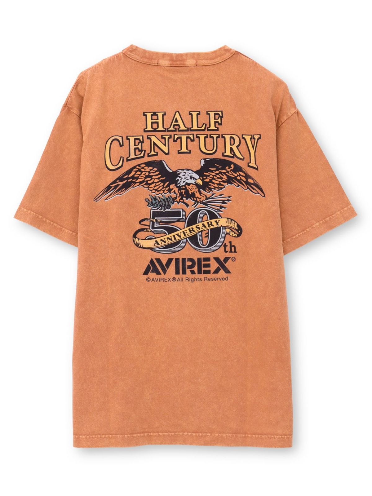 【AVIREX】HALF-CENTURY ANNIVERSARY T-SHIRT
