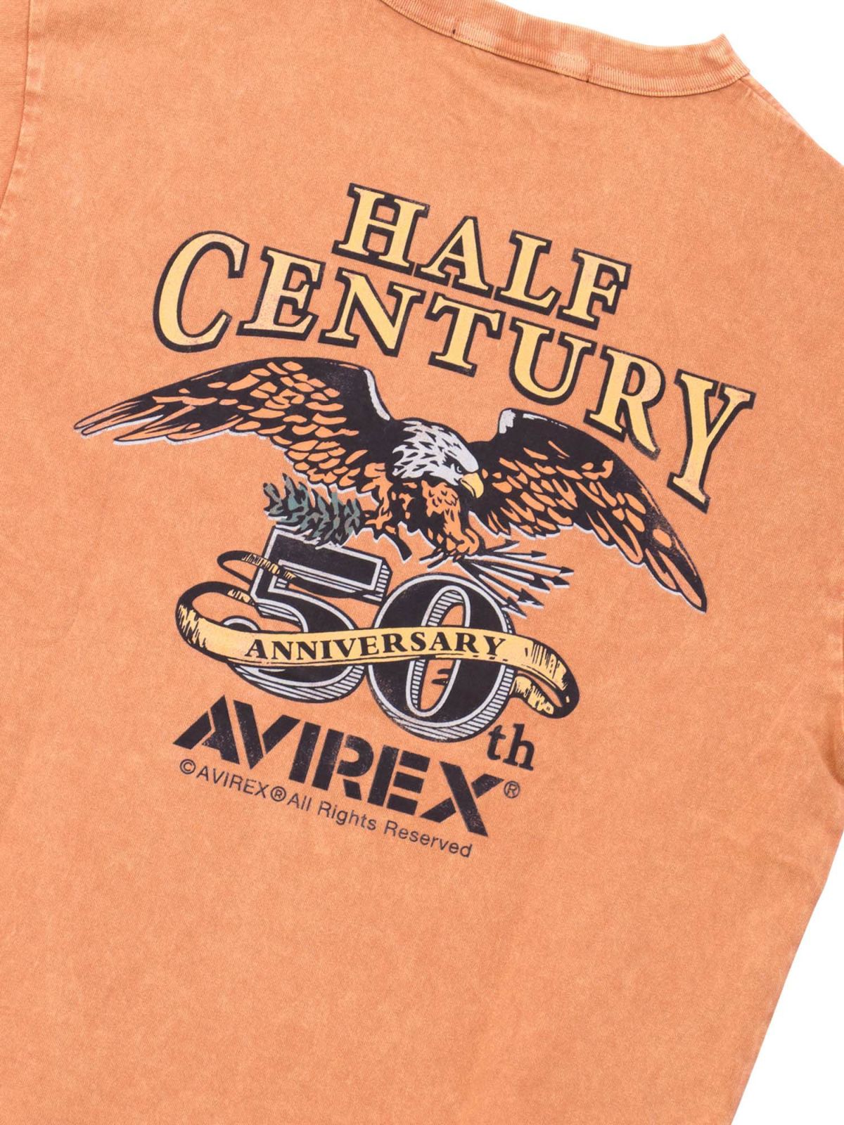 【AVIREX】HALF-CENTURY ANNIVERSARY T-SHIRT