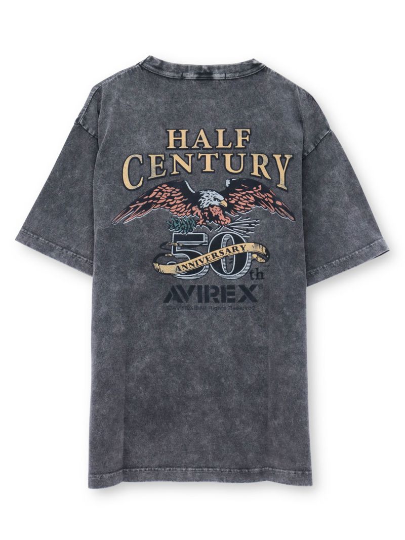 【AVIREX】HALF-CENTURY ANNIVERSARY T-SHIRT