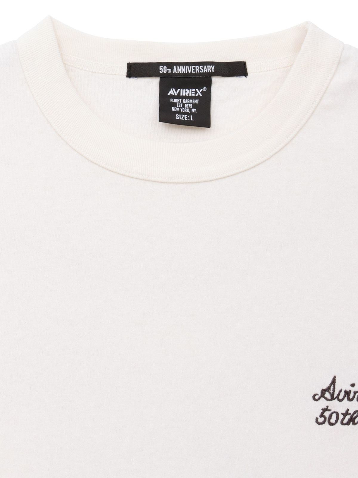 【AVIREX】HALF-CENTURY ANNIVERSARY T-SHIRT
