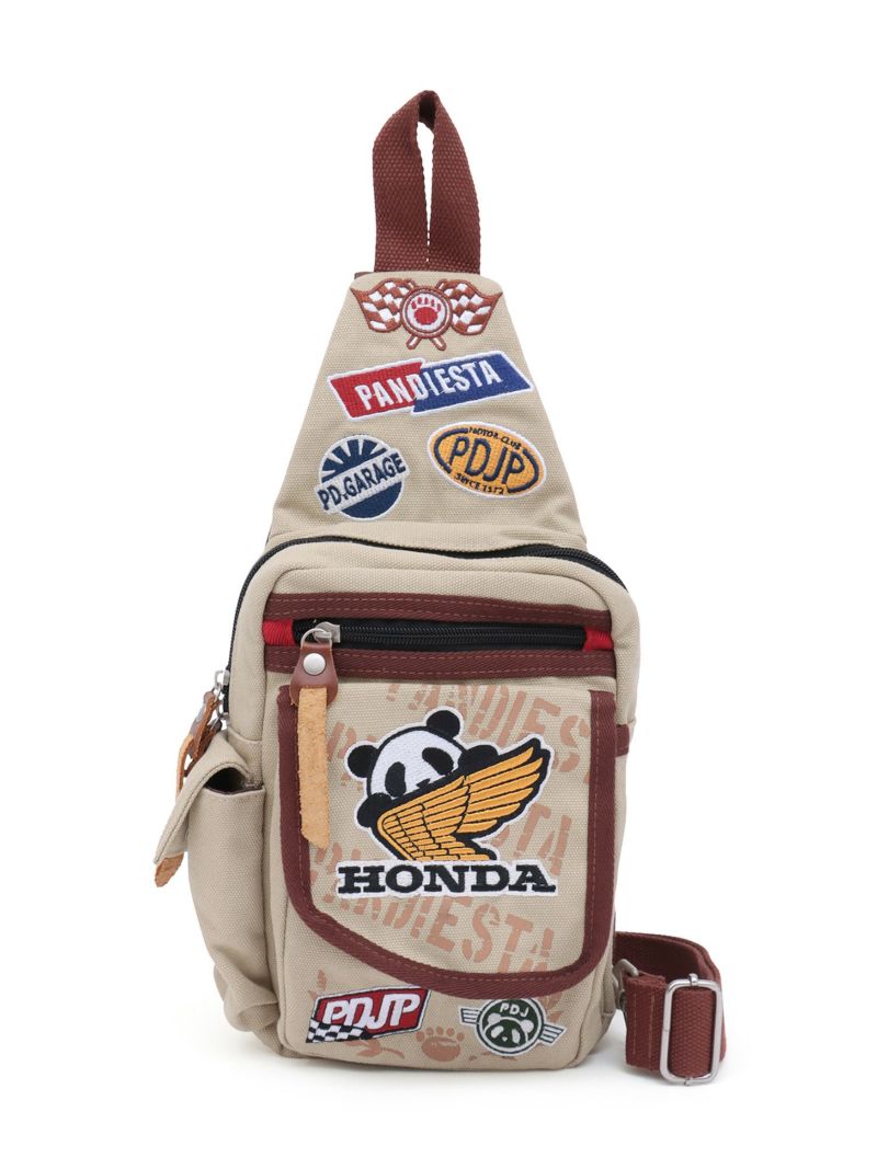 【HONDA×PANDIESTA JAPAN】“パンダウィング”ミリタリーワンショルダーバッグ
