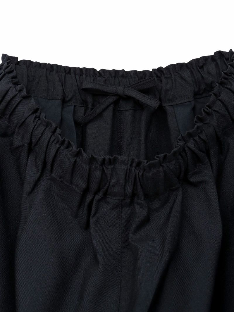 【雅結】牡丹刺繍 コクーンパンツ