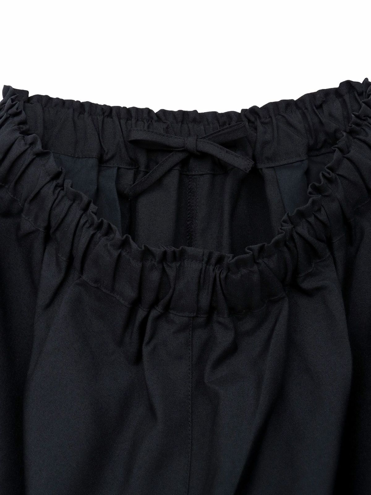 【雅結】牡丹刺繍 コクーンパンツ