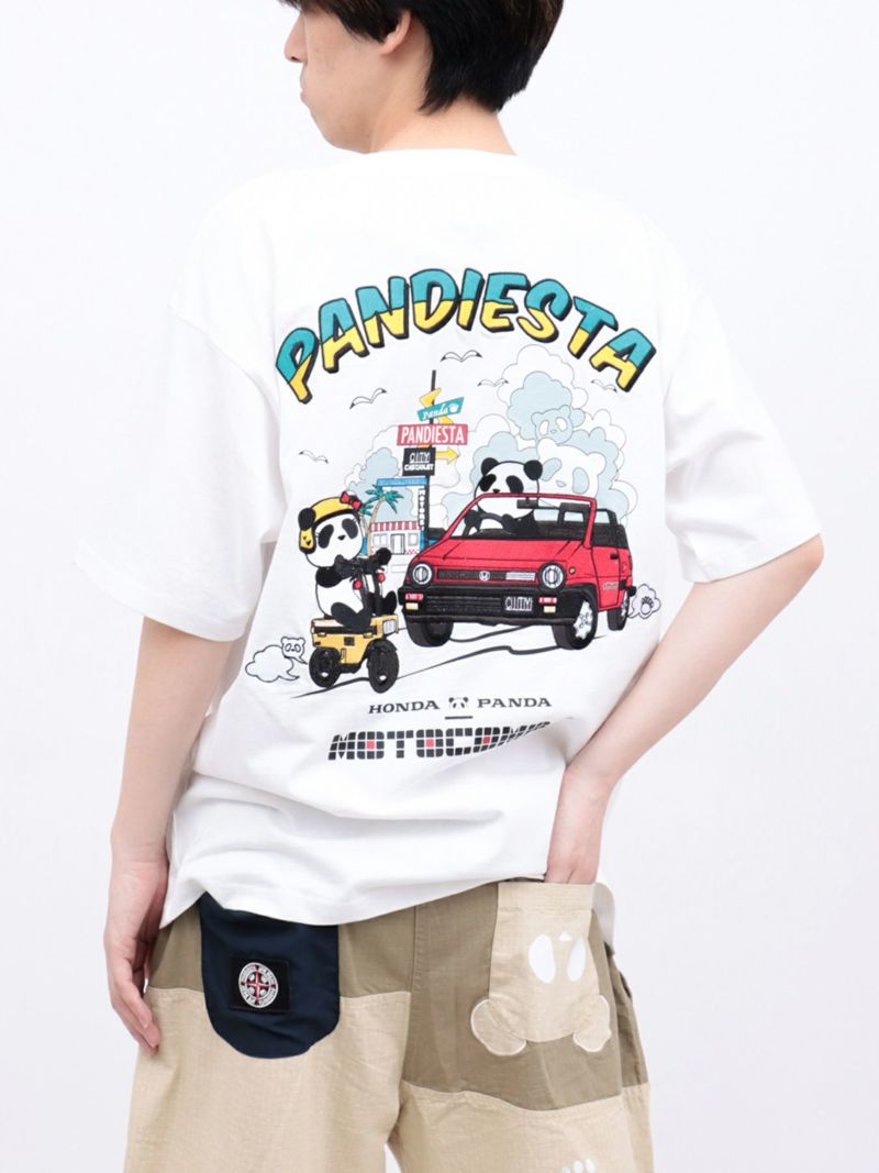【HONDA×PANDIESTA JAPAN】“CITY&MOTOCOMPO”刺繍入りTシャツ2