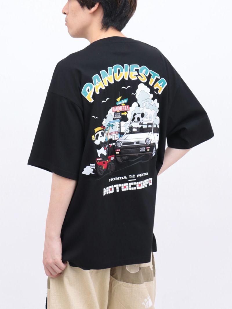 【HONDA×PANDIESTA JAPAN】“CITY&MOTOCOMPO”刺繍入りTシャツ2