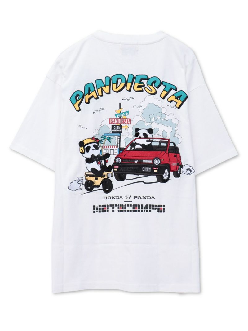 【HONDA×PANDIESTA JAPAN】“CITY&MOTOCOMPO”刺繍入りTシャツ2