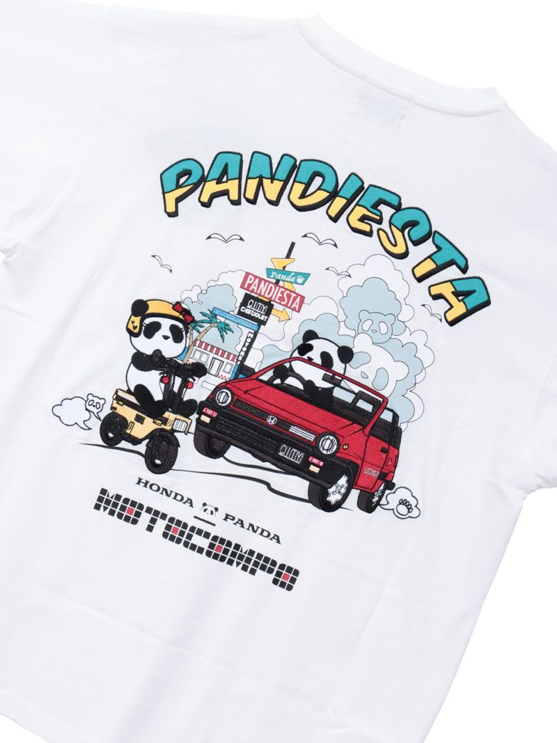 【HONDA×PANDIESTA JAPAN】“CITY&MOTOCOMPO”刺繍入りTシャツ2