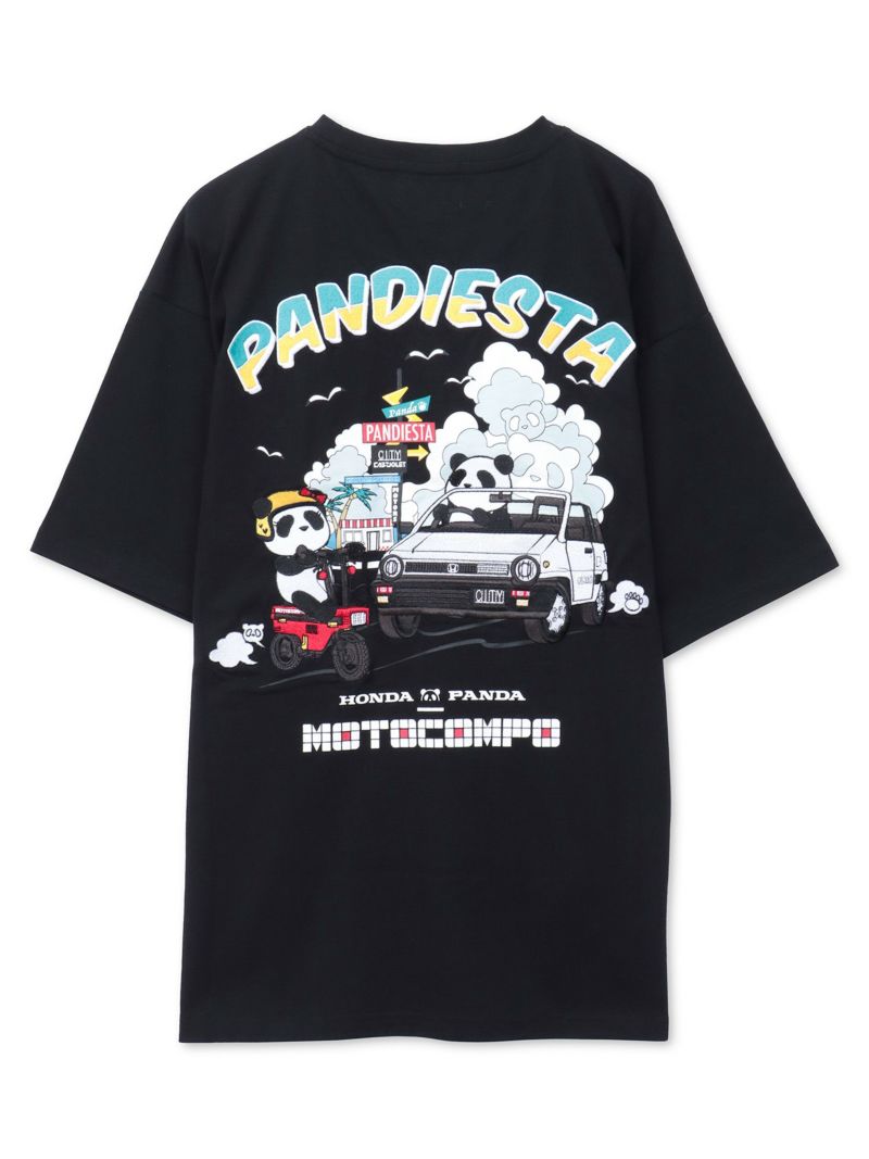 【HONDA×PANDIESTA JAPAN】“CITY&MOTOCOMPO”刺繍入りTシャツ2