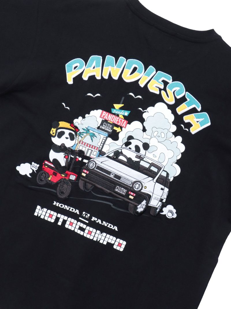 【HONDA×PANDIESTA JAPAN】“CITY&MOTOCOMPO”刺繍入りTシャツ2