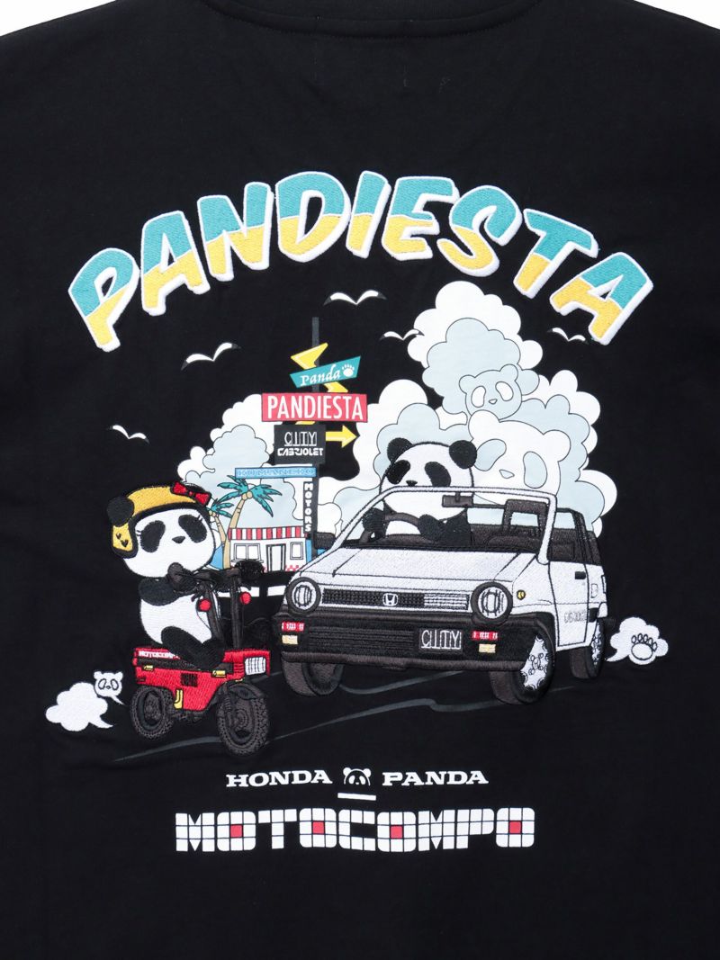 【HONDA×PANDIESTA JAPAN】“CITY&MOTOCOMPO”刺繍入りTシャツ2