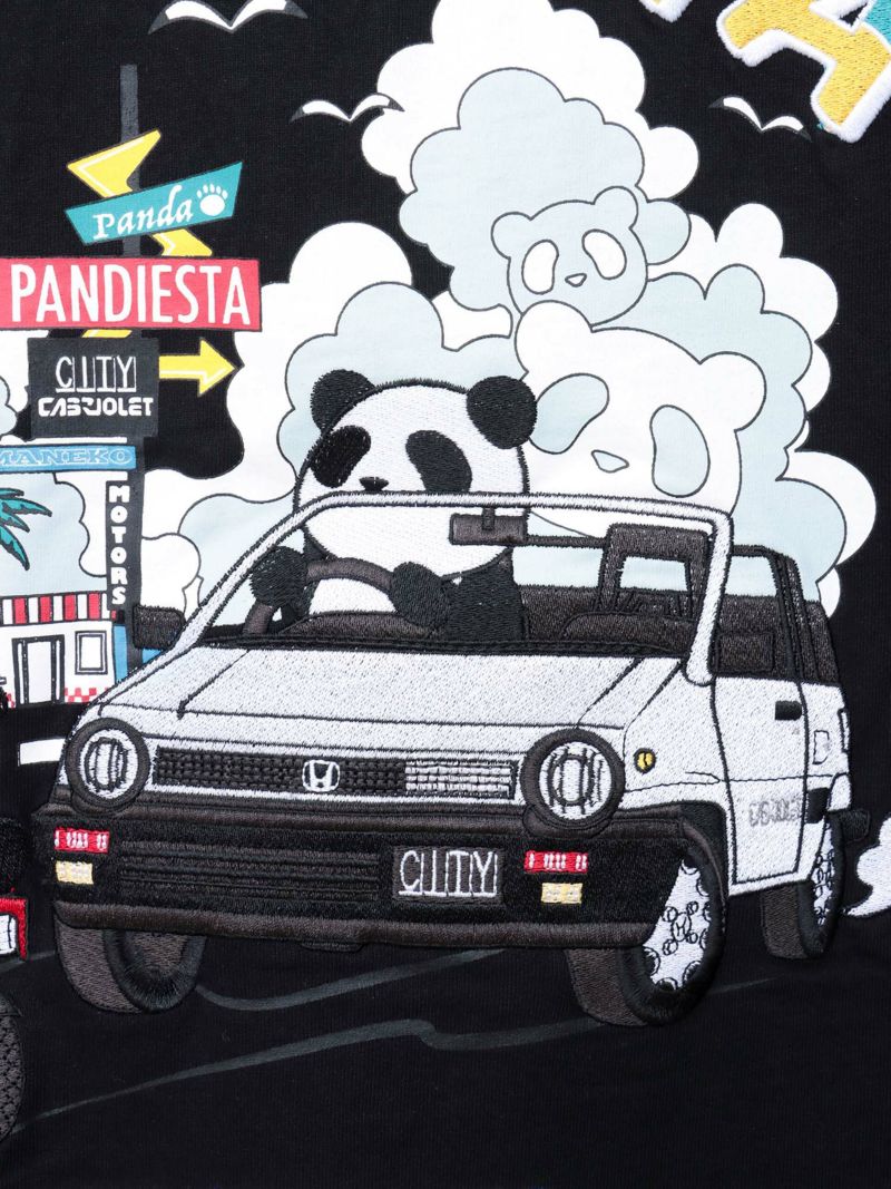 【HONDA×PANDIESTA JAPAN】“CITY&MOTOCOMPO”刺繍入りTシャツ2