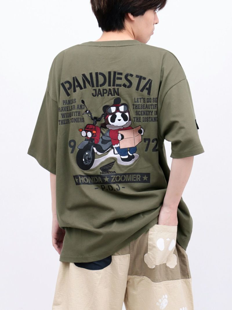 【HONDA×PANDIESTA JAPAN】“ZOOMER”刺繍入りTシャツ
