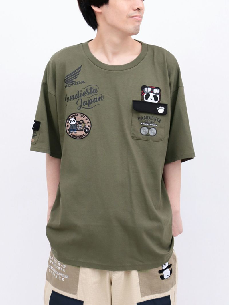 【HONDA×PANDIESTA JAPAN】“ZOOMER”刺繍入りTシャツ