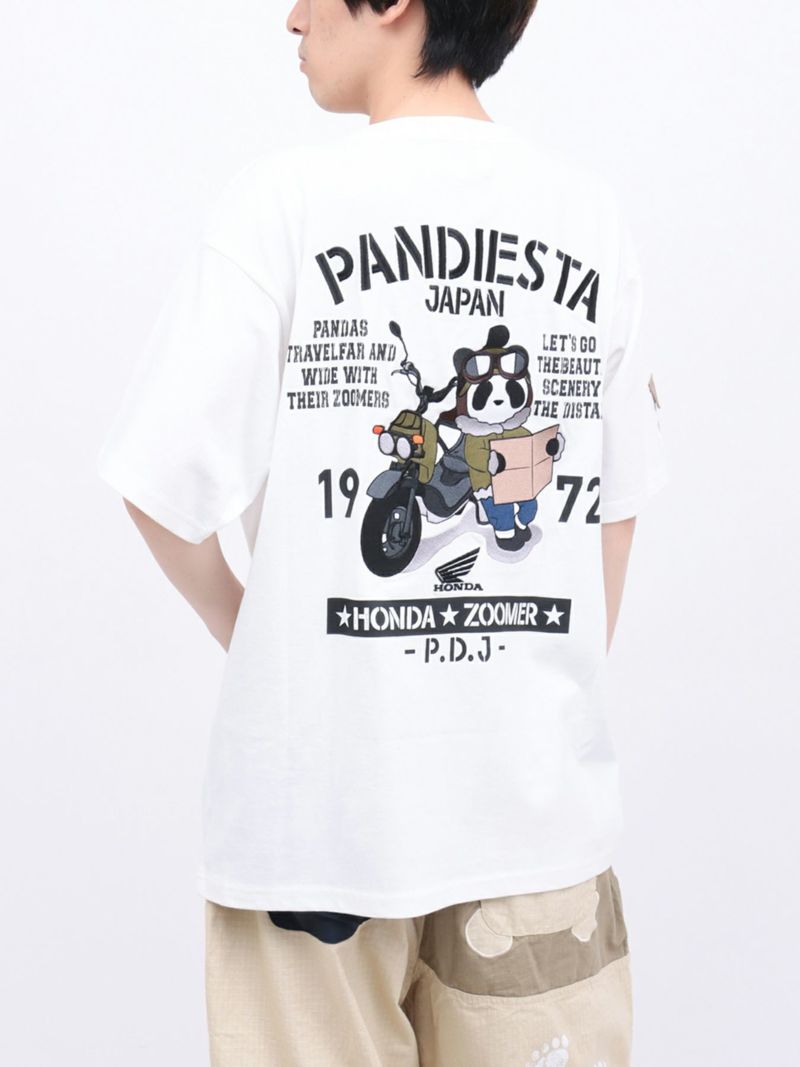 【HONDA×PANDIESTA JAPAN】“ZOOMER”刺繍入りTシャツ