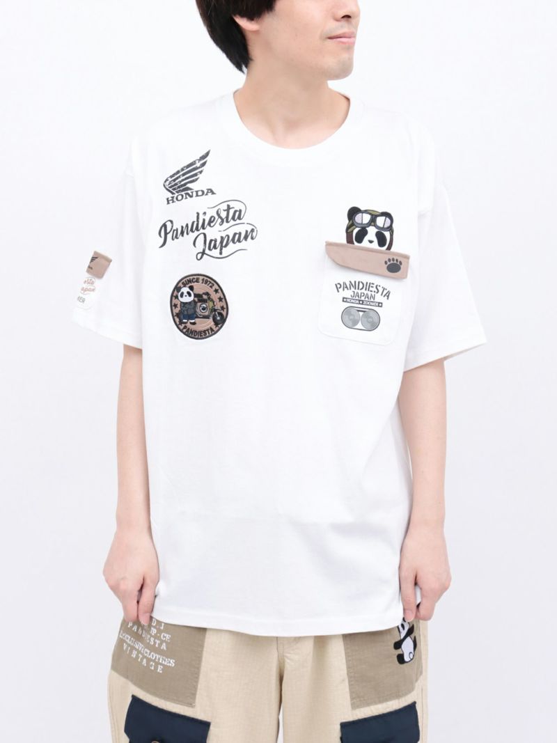 【HONDA×PANDIESTA JAPAN】“ZOOMER”刺繍入りTシャツ