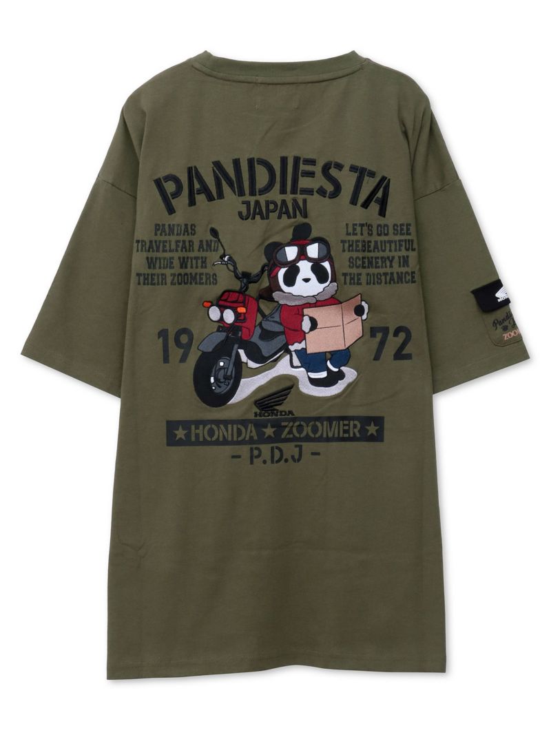 【HONDA×PANDIESTA JAPAN】“ZOOMER”刺繍入りTシャツ