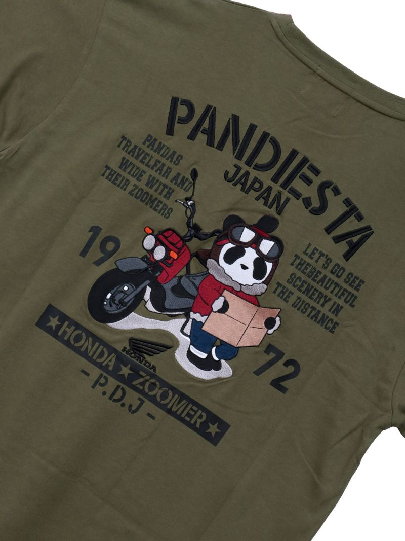 【HONDA×PANDIESTA JAPAN】“ZOOMER”刺繍入りTシャツ
