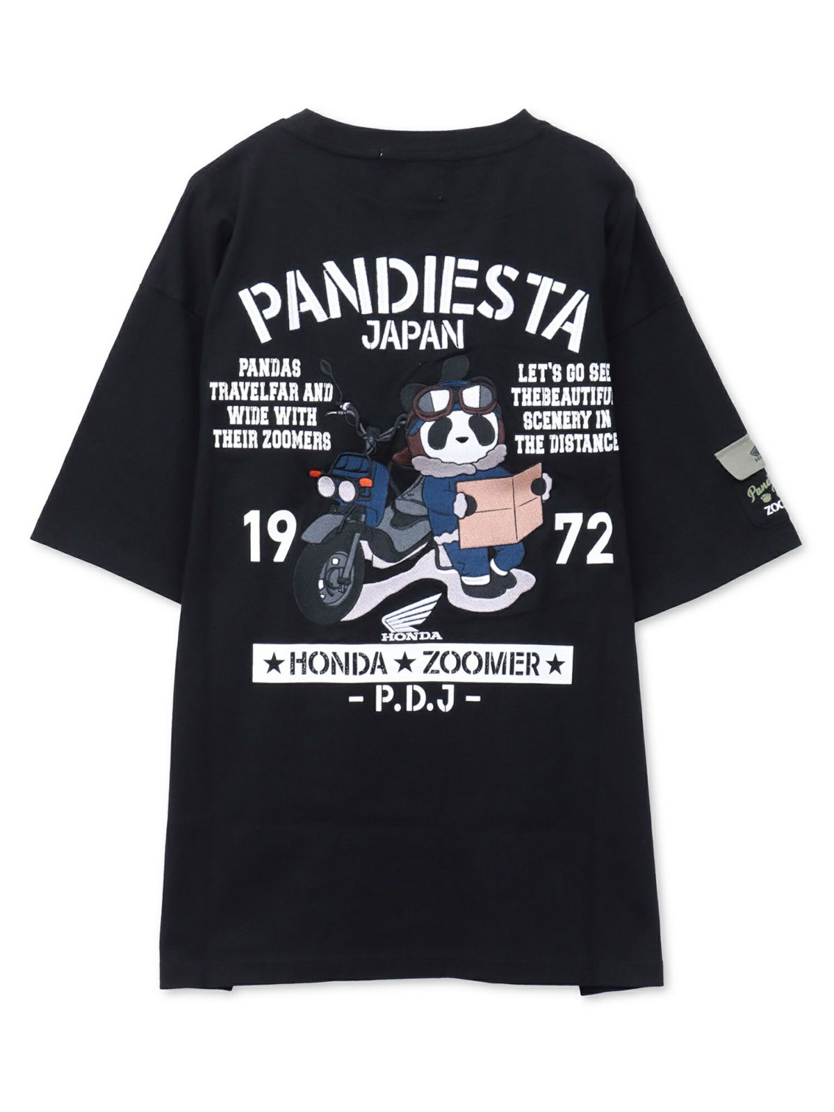 【HONDA×PANDIESTA JAPAN】“ZOOMER”刺繍入りTシャツ