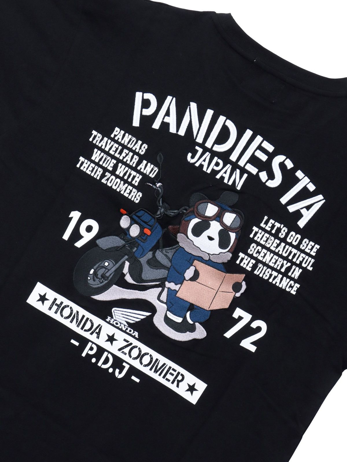 【HONDA×PANDIESTA JAPAN】“ZOOMER”刺繍入りTシャツ