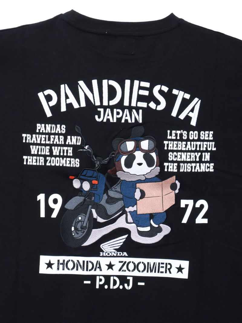 【HONDA×PANDIESTA JAPAN】“ZOOMER”刺繍入りTシャツ