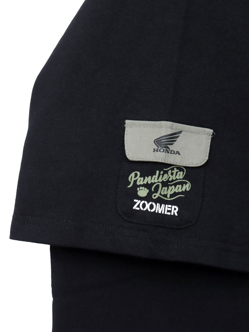 【HONDA×PANDIESTA JAPAN】“ZOOMER”刺繍入りTシャツ