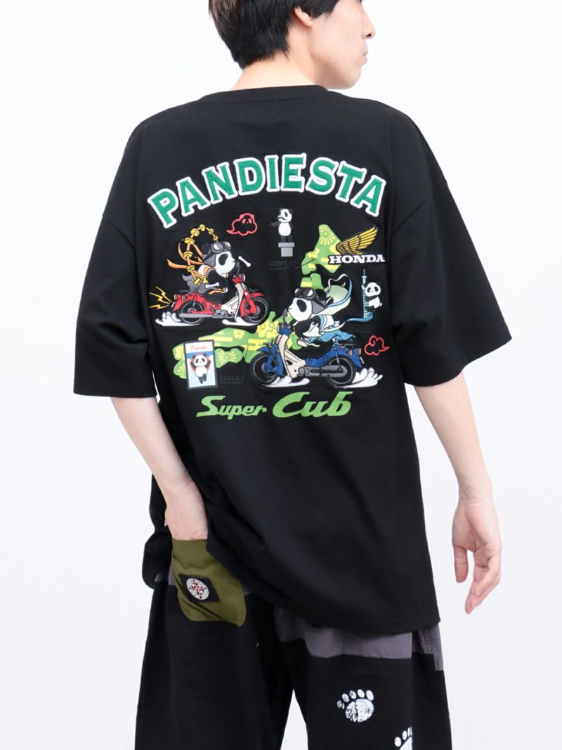 【HONDA×PANDIESTA JAPAN】“SUPER CUB”刺繍入りTシャツ2