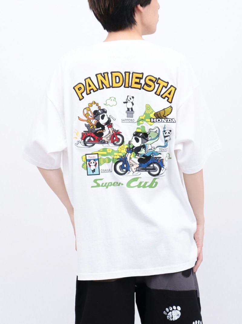 【HONDA×PANDIESTA JAPAN】“SUPER CUB”刺繍入りTシャツ2