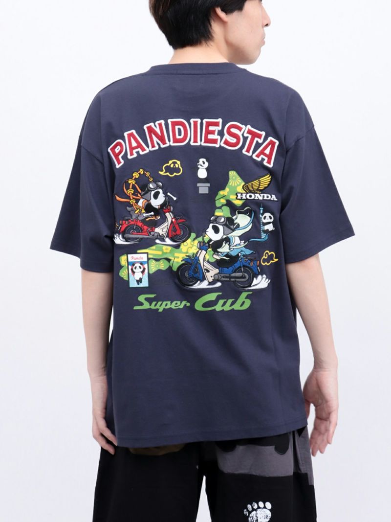 【HONDA×PANDIESTA JAPAN】“SUPER CUB”刺繍入りTシャツ2
