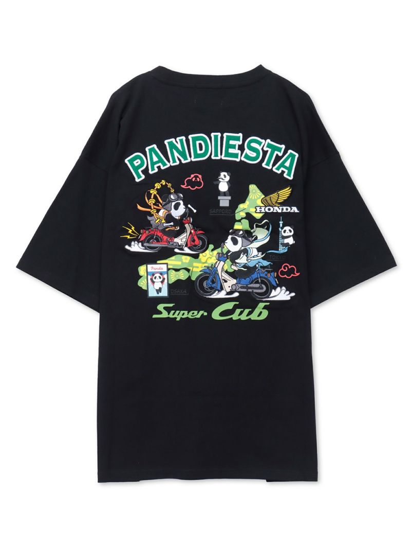 【HONDA×PANDIESTA JAPAN】“SUPER CUB”刺繍入りTシャツ2